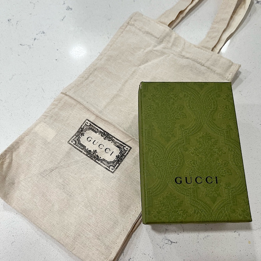 Gucci Wallet Box & Dust Bag